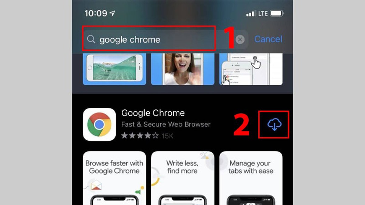 Cài 2 Zalo trên iPhone bằng Google Chrome
